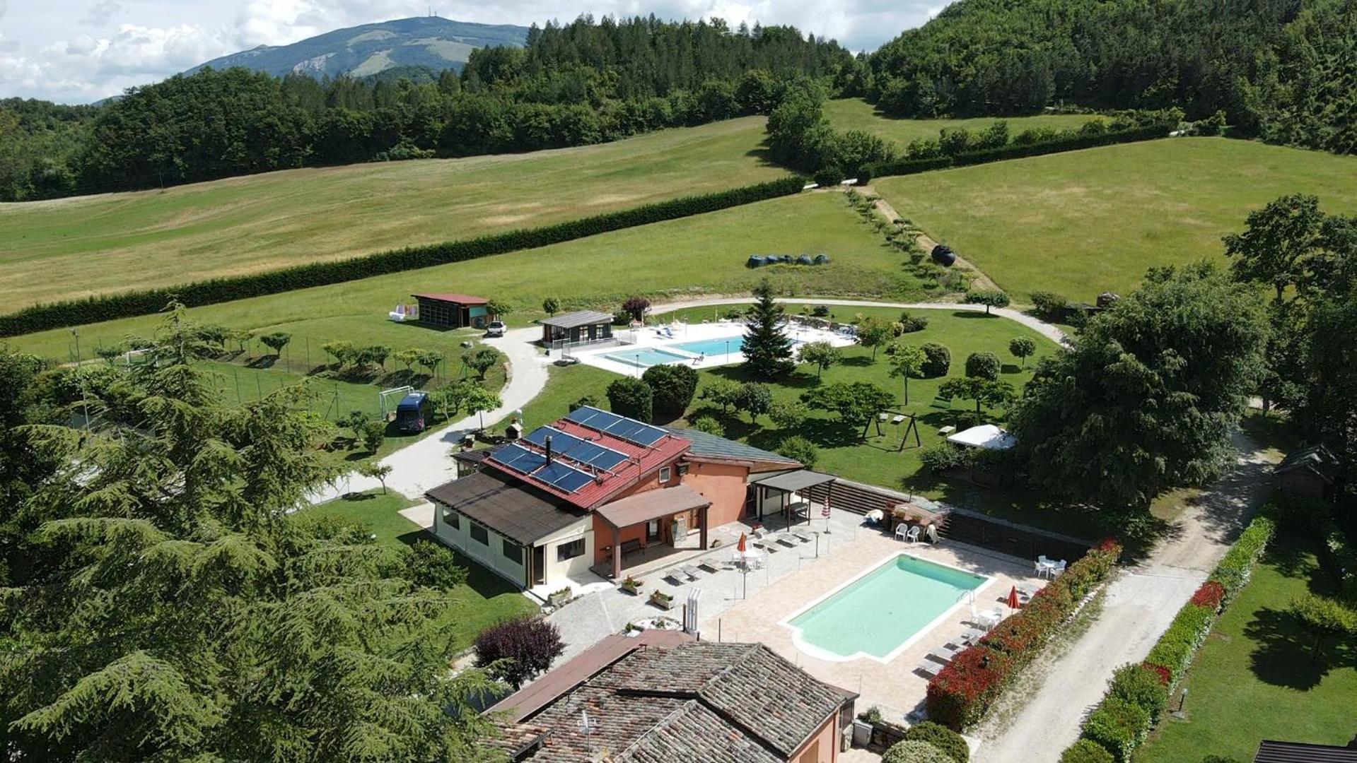 Agriturismo Ca Serrantonio - Ferri Appartamento Rossini ウルバーニア エクステリア 写真